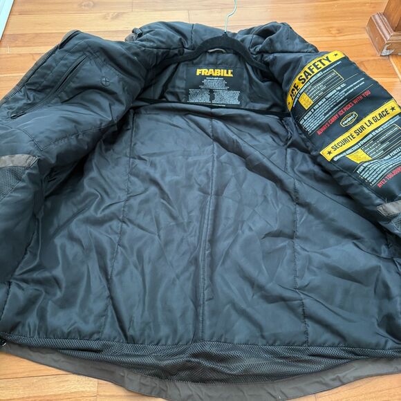 Men Frabill I3 Series Jacket Windproof Waterproof Outdoor Woodsman Size Medium - Picture 7 of 13